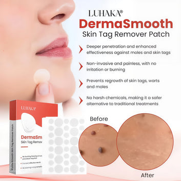 DermaSmooth™ Skin Tag & Pimple Remover Patch – 72 Patches